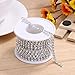 1 Roll 10 Yards Rhinestone Trim Crystal Cup Chain in Silver Setting Casing Clear (SS16 4mm)