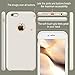 iPhone 6s plus Case, TORRAS [Love Series] Liquid Silicone Rubber iPhone 6 Plus/ iPhone 6S Plus Soft Microfiber Cushion Shockproof Case (5.5 inches)- Ivory