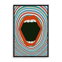 Framed Canvas Wall Art Tree Canvas Prints Home Artwork Decoration for Living Room,Bedroom - 16x24 inches