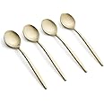 Cambridge Champagne Satin Gaze Demi Spoon, Set of 4, 0