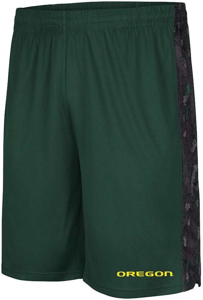 Mens NCAA Oregon Ducks Basketball Shorts (Team Color) at Amazon Men’s