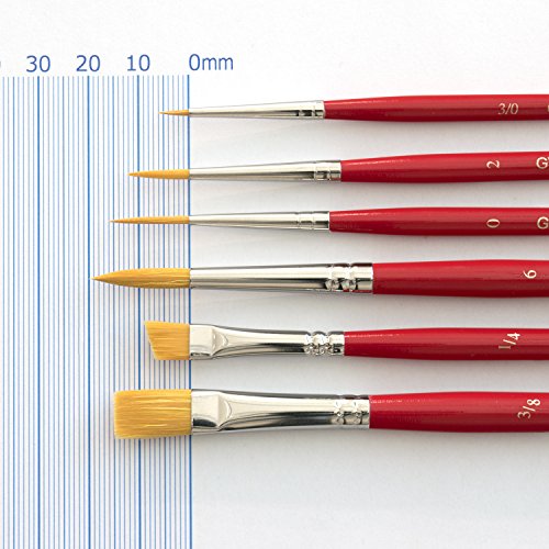 Set B 6 bottles Van Gogh watercolor design Yohitsu visual brush (japan import)