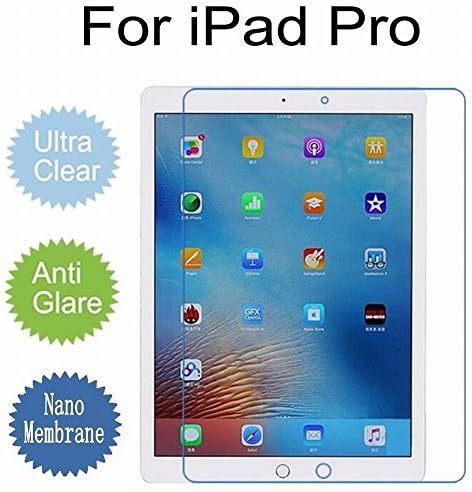 iPad Pro 12.9" Glass Screen Protector,Airdream HD Tempered Glass Tablet Screen Protector Anti-Scratch Anti-Glare, Anti-Fingerprint