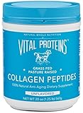 Vital Proteins Collagen Peptides (20 oz) - Pasture-Raised, Grass-Fed, Hydrolyzed - Paleo, Keto, Whole30, Gluten-Free