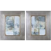 Uttermost Gilded Whimsy 36 1/2" H 2-Piece Framed Wall Art Set