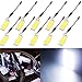 GrandviewTM Super White Energy-Saving COB 36-SMD LED Panel Dome Light Auto Car Interior Reading Plate Light Roof Ceiling Interior Wired Lamp with T10 / BA9S / Festoon Adapters-10PCS