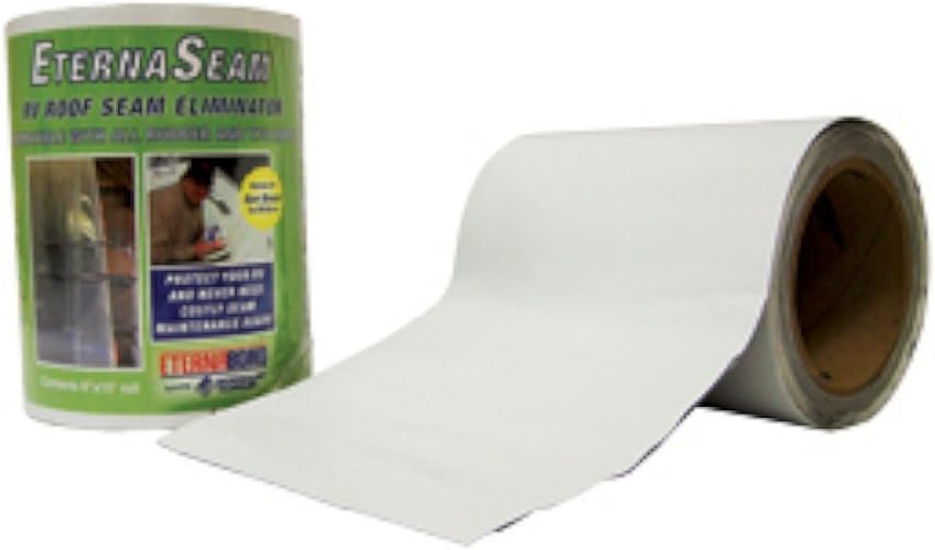 RV Roof Repair Kit, 4" x 37' Roll, White by EternaBond, Roofing Amazon Canada
