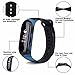 T-BLUER for Xiaomi Mi Band 4/Mi Band 3 Bands, Colourful Replacement Strap Wirstband for Xiaomi MiBand 4/MiBand 3 Band Smart Bracelet Accessories(No Tracker)