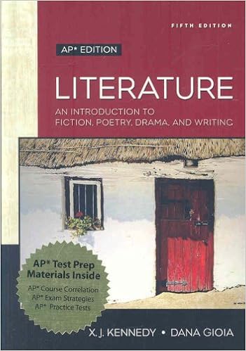 Literature An Introduction To Fiction Poetry Drama And Writing Ap Edition Kennedy X J Gioia Dana 9780131357808 Amazon Com Books