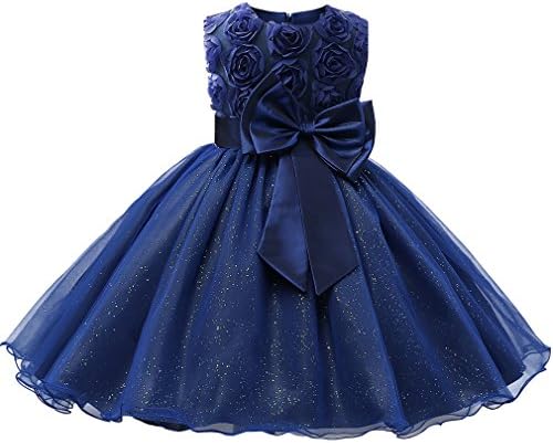 Girls Party Dress Princess Flowers Wedding Dresses Toddler Baby Pageant Tulle Tutus