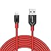 Anker Powerline+ Lightning Cable (10ft) Durable and Fast Charging Cable [Double Braided Nylon] for iPhone Xs/XS Max/XR/X / 8/8 Plus / 7/7 Plus / 6/6 Plus / 5s / iPad and More(Red)