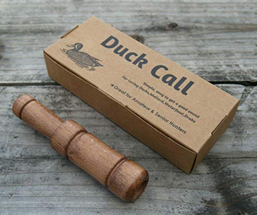 A&P Accessories Duck Hunting Call - Single Reed - Solid Wood - Basic & Simple to Use Duck Call