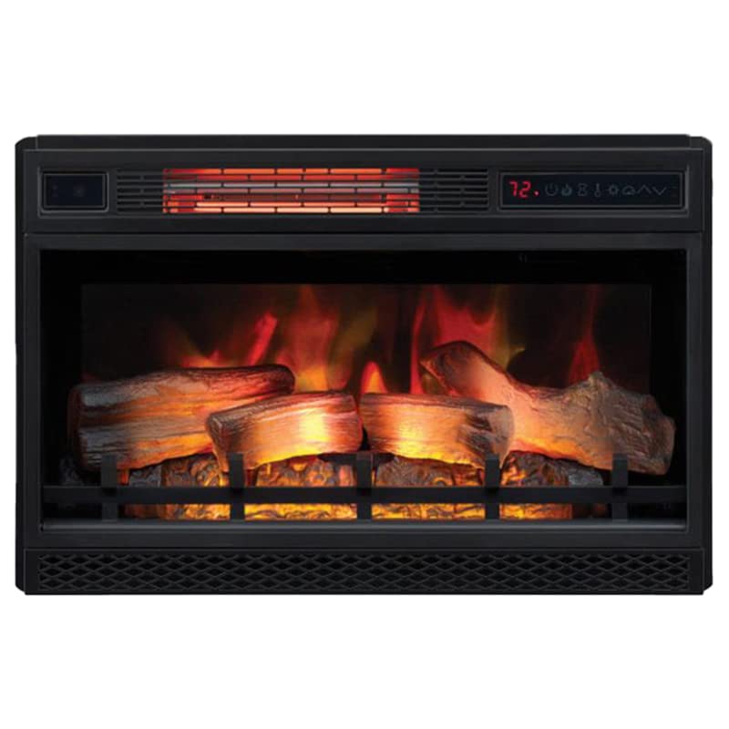 ChimneyFree Walker Cherry Electric Fireplace Entertainment Center