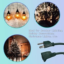 GREATIDE 100 Ft Outdoor Extension Cord for