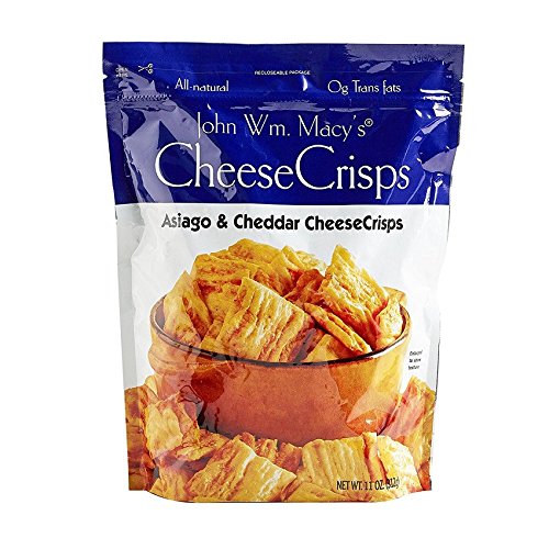 John Wm. Macy's All Natural Cheese Sticks & Crisps (Asiago&Cheddar (11oz))