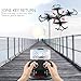 AKASO Drone Quadcopter with 720P HD Camera FPV Drones, APP Live Video 2.4GHz 6-Axis Gyro, Foldable Arms, Altitude Hold Quadcopter Drones for Beginners (A200 2018 Version)