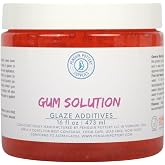 Penguin Pottery - CMC Gum Solution - Ceramic Glaze &amp; Underglaze Additive - Improves Brushability, Revives Dried Glaze, Prevents Cracking &amp; Smearing (1 Pint | 16 fl oz | 473 ml)