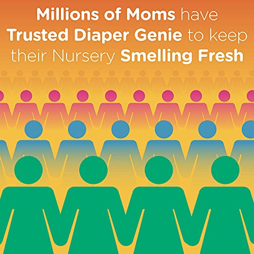 Diaper Genie Bags Refills 270 Count (Pack of 3) with Max Odor Lock | Holds Up to 810 Newborn Diapers - Image 6