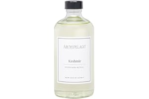Archipelago Botanicals Kashmir Diffuser Oil Refill, Kashmir Vanilla, Orange Blossom and Sandalwood (7.85 fl oz)