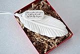 Sympathy Ornament, Sympathy Gift, Feather Sympathy