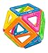 Magformers Neon 14PC Set | Magnetic Tiles Building Blocks, Educational STEM Toy Set | Magnetic Building Tiles for Kids to Develop Problem-Solving Abilities and Shape Recognition