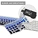 Allinside Ombre Blue Keyboard Cover for iMac Wired USB Keyboard A1243 MB110LL/B
