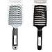 Detangler Vent Styling Brush - Ultimate Lightweight Detangler Hairbrush to Dry,Detangle & Style Short,Long,Thick,Natural,Black,Curly, Wavy,Fine Tangled Wet Hairs - Best Vented Professional Hair Brush for Kids,Women,Men - Introductory Price Save $20