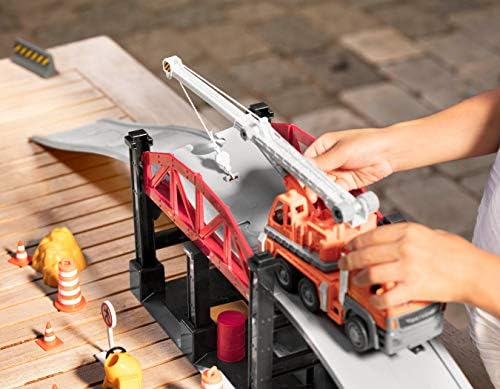 driven bridge construction playset