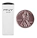 PNY Metal Attaché 64GB USB 2.0 Flash Drive - P-FDU64G/APPMT2-GE
