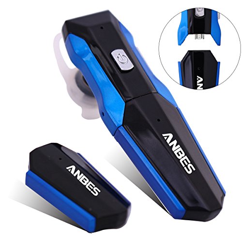 Anbes Ultralight Bluetooth Headsets Bluetooth 4.1 Wireless Stereo