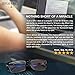 Blue Light Blocking Glasses - For Digital Eye Strain - Anti-Reflective Anti-Glare Amber Lenses for Computers and Digital Devices - Fight Visual Fatigue - Shatterproof and UV 400 Protection - Unisex