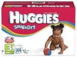 Huggies Snug & Dry Diapers, Size 3 , 144-Count