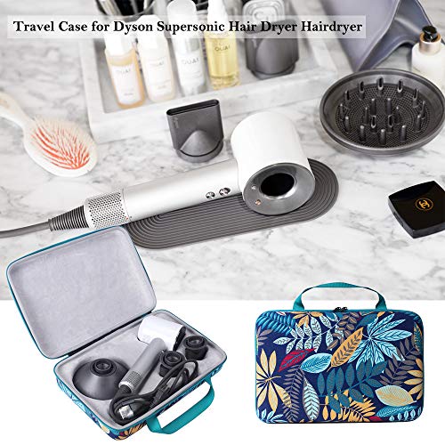 Esimen Travel Case for Dyson Supersonic Hair Dryer Accessories Carry Bag Protective Storage Box (Colorful) - Thumbnail 6