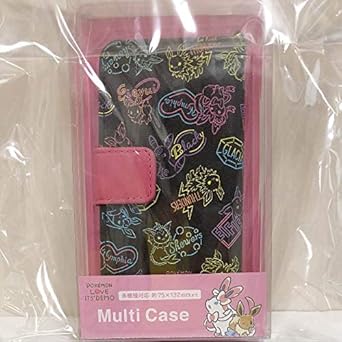 Amazon Co Jp ポケモン イッツデモ コラボ イーブイ 進化系 手帳型スマホケース ホビー 通販