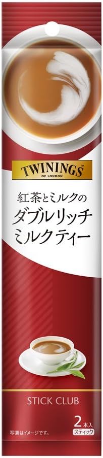 Double rich milk tea 2PX18 bag of stick club tea and milk