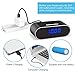 Hidden Spy Camera Clock with 32GB SD Card, 1080P WiFi Spy Camera Wireless Hidden Security Camera Nanny Cam with Night Vision and Motion Detection for Home Office