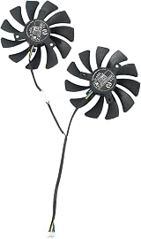 Bumdenuu 85mm Graphics Card Fan 4Pin for GTX 1060 OC 6G GTX 960 P106-100 view 4