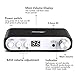 Q100 Hi-Fi Bluetooth Amplifier Wireless Audio Receiver with 24V 3A DC Adapter, 2.1 Channel Class D Stereo Audio Amp, Mini Home Theater Power Speaker Amp, 80W+40Wx2 Digital Bass Amp, Dual DSP (Black)thumb 1