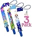 Premium Pacifier Clips by KiddosArt. Set Of 3, 2-Sided Of OWLS Art, Stunningly Designed Pacifier Holder, Pacifier Leash, Baby Pacifier Clips for Girls and Boys. Baby Shower Gift.