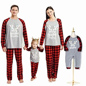 Borlai Pijamas Navideños para Familias