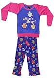 44441-Owl-6X Just Love Two Piece Girls Pajamas Set