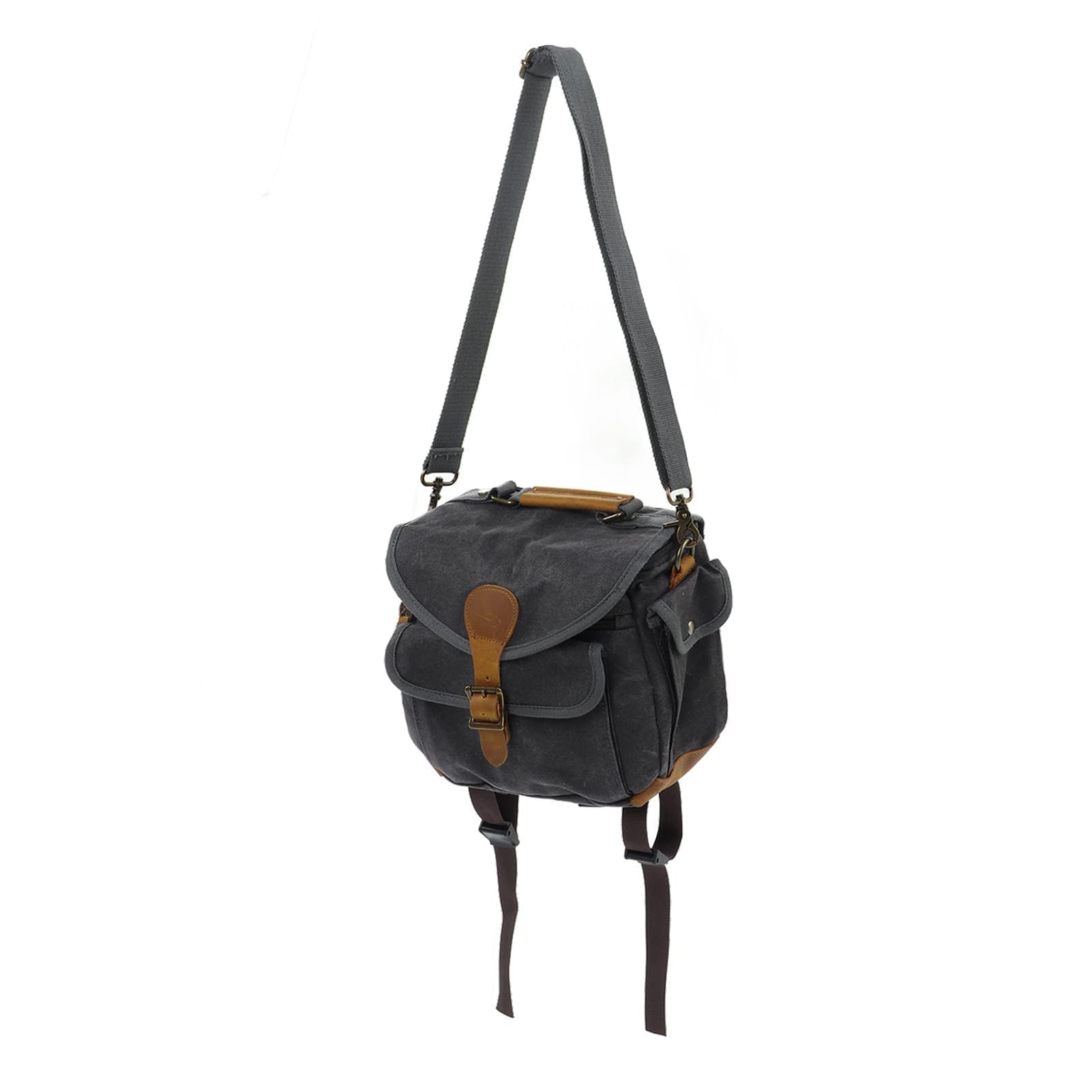 Equlup Camera Bag Case Canvas Shoulder Messenger Bag DSLR/SLR Camera Case Bag Sling Bag for Photography Travel