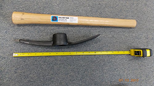 Garden Pick Mattock, Drop Forged, Heavy Duty Quality