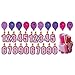 VictoryStore Yard Sign Outdoor Lawn Decorations: Birthday Girl Pathway Markers Candles, Cake and Balloons with Stakes