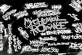My Chemical Romance Music Band Group Nice Silk Fabric Cloth Wall Poster Print (20x13inch)