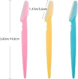 ILLUVA 18 Pcs Eyebrow Razors Shaper Safety Facial Hair Remover Face Shaver view 4