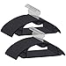 IEOKE Premium Velvet Hangers, Non-Slip Suit Clothes Hangers Coat Hangers (50-Pack) Ultra Thin Space Saving with Heavy Duty 360 Swivel Chrome Hook
