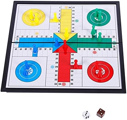 SeeDream Puzzle Magnetic Toy Flight chess Folding Board Game - 9.78 inches