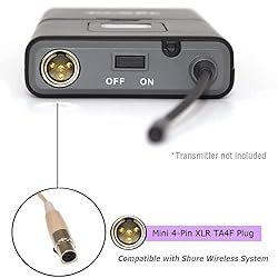 Haoin Single Ear Headset Microphone Earset Headworn