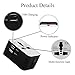 Outeam Travel Adapter，Worldwide All in One International Travel Adapter,Converters Wall AC Power Plug Adapter Charger with Dual USB Charging Ports for EU UK USA/AUS